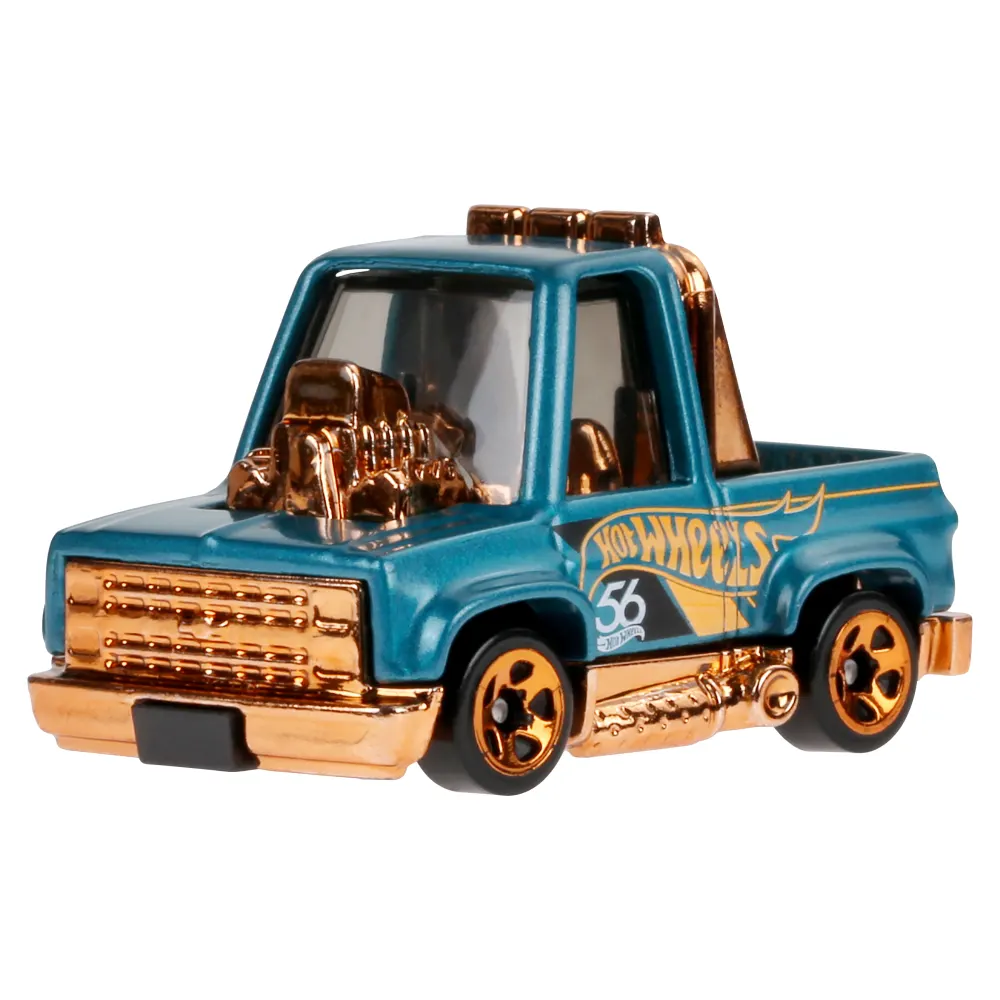 Toon'd '83 Chevy Silverado — HVX00 — Metalflake teal