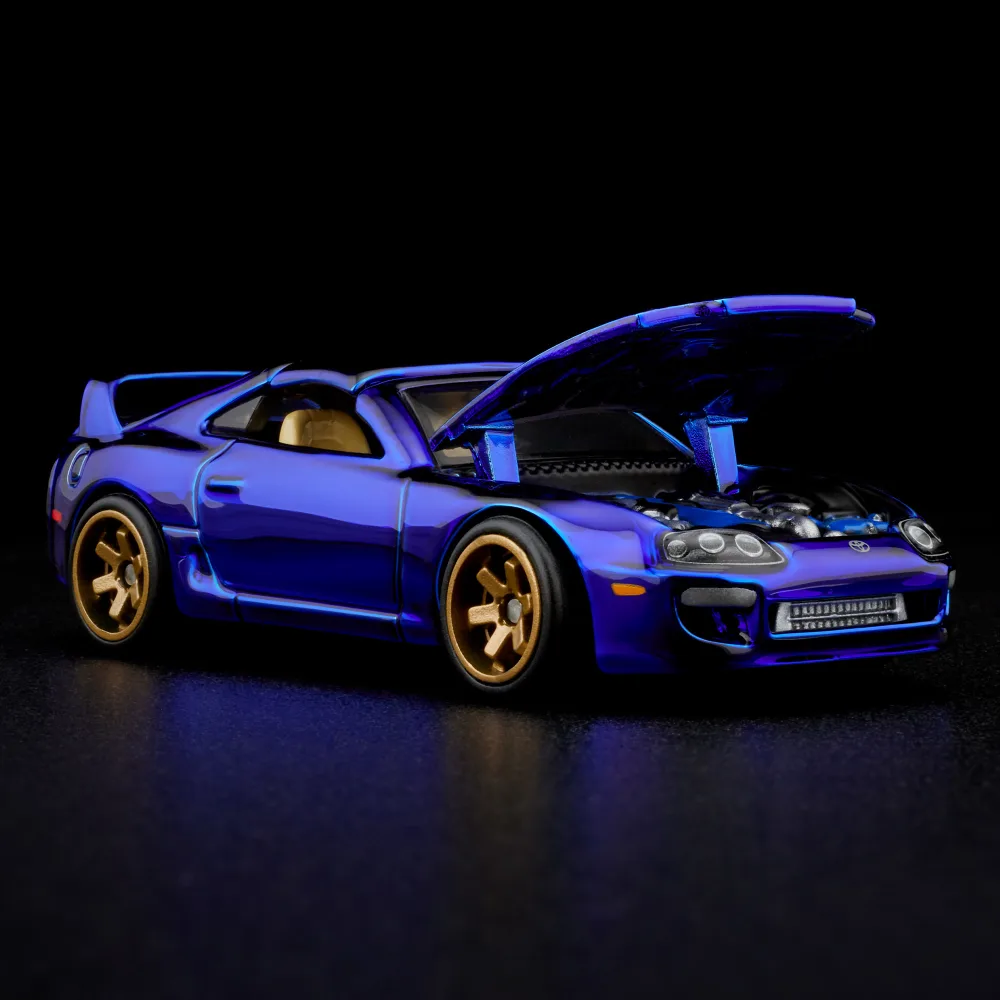 1997 Toyota Supra — HWF07 — Spectraflame race team blue — imagem 7
