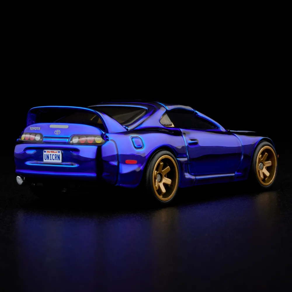 1997 Toyota Supra — HWF07 — Spectraflame race team blue — imagem 8