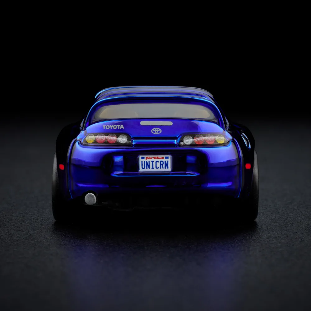 1997 Toyota Supra — HWF07 — Spectraflame race team blue — imagem 9