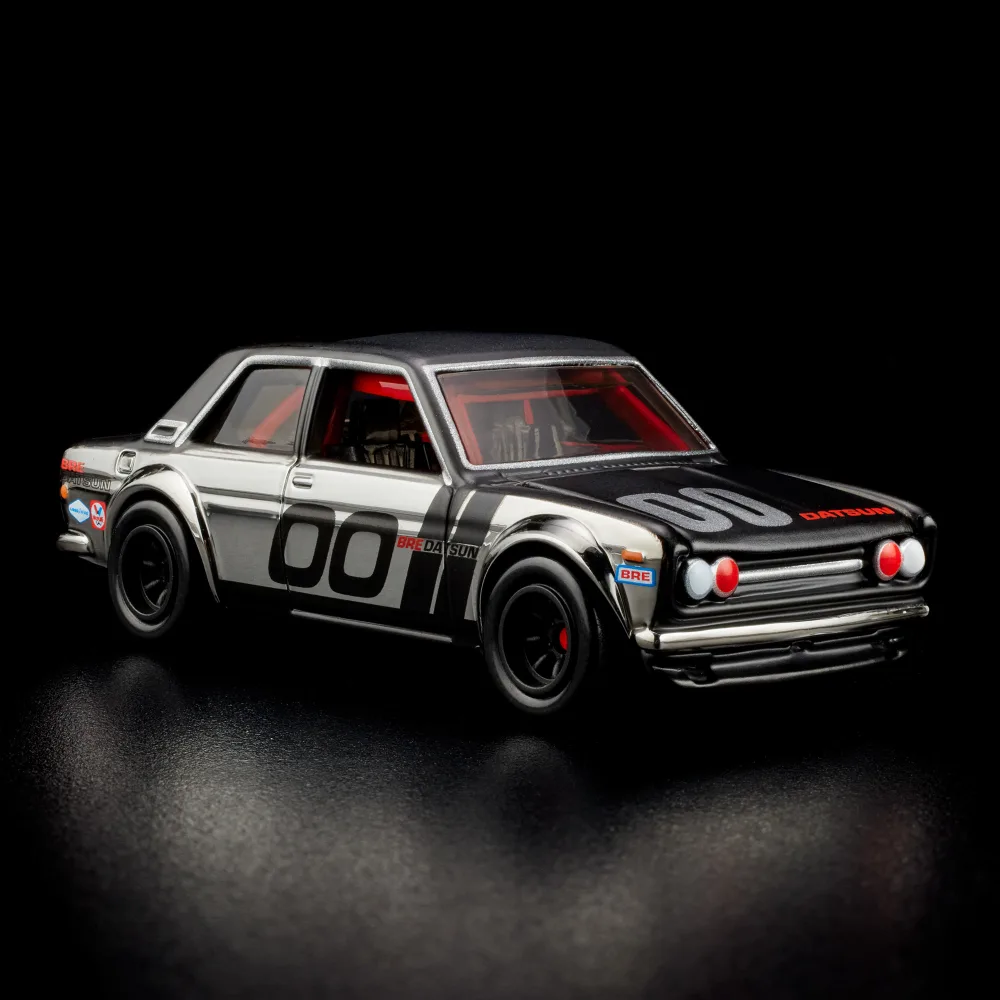 '71 BRE DATSUN 510 — HWF23 — Spectraflame Silver — imagem 15