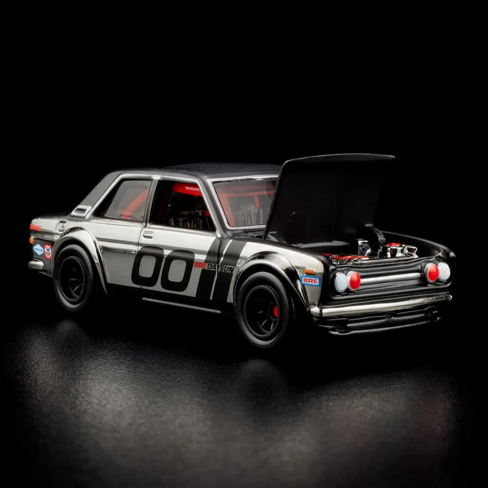 '71 BRE DATSUN 510 — HWF23 — Spectraflame Silver — imagem 16