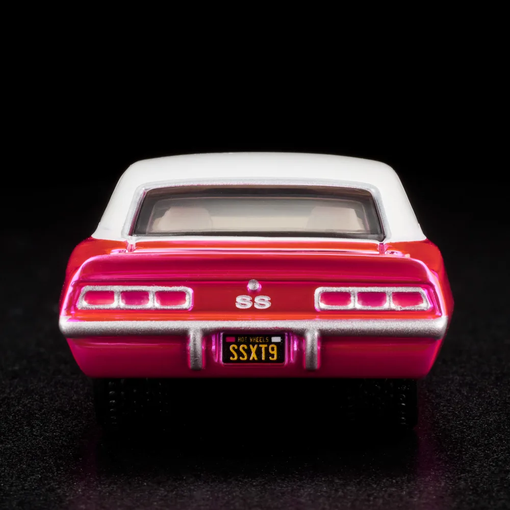 1969 CHEVY CAMARO SS — HWF32 — Spectraflame Party Pink — imagem 10
