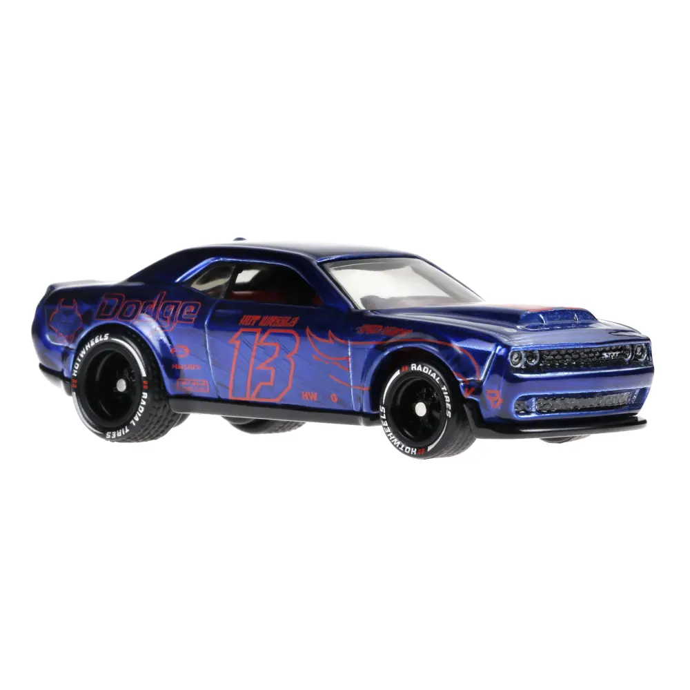 '18 Dodge Challenger SRT Demon — HWW83 — Spectraflame Dark Blue — imagem 4