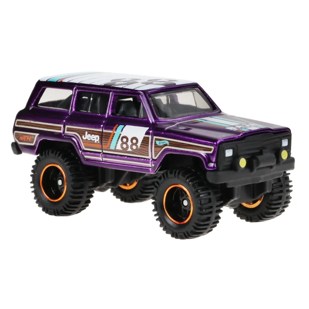 1988 Jeep Wagoneer — HWW85 — Spectraflame Purple — imagem 5