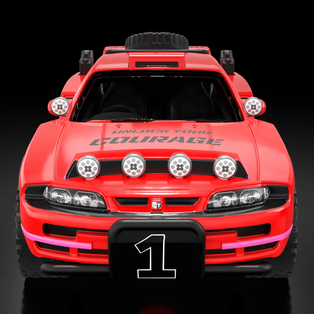 Rally Resilience Nissan Skyline (R33) — HYH22 — Candy red — imagem 9