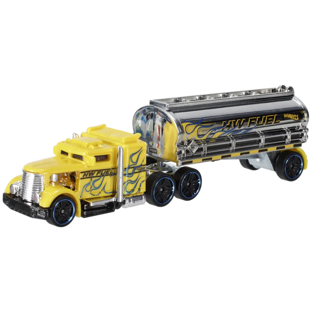 Fuel & Fire — HYT59 — Yellow w/ Chrome Trailer