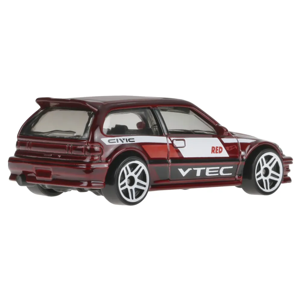 '90 HONDA CIVIC EF — HYY38 — Dark Red — imagem 3