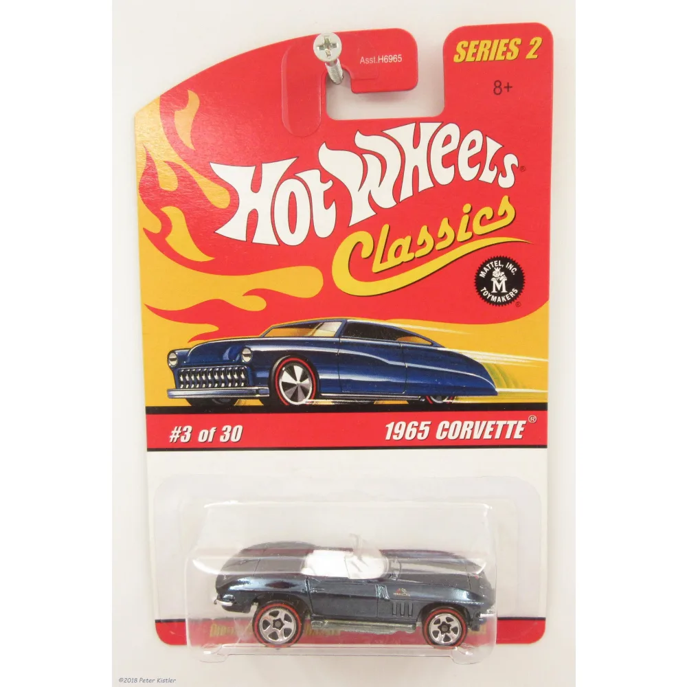 '65 Corvette — J2759 — Spectraflame Dark Blue