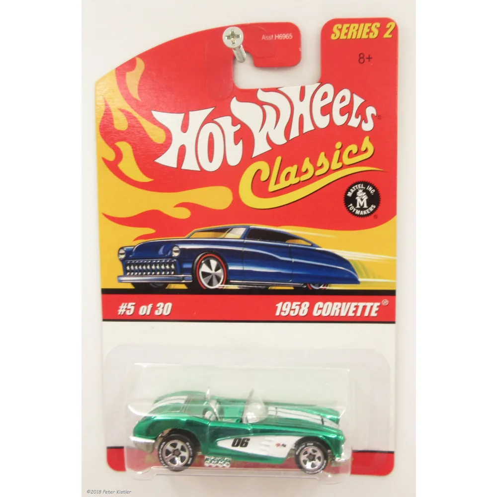 1958 Corvette — J2761 — Spectraflame Green — imagem 2