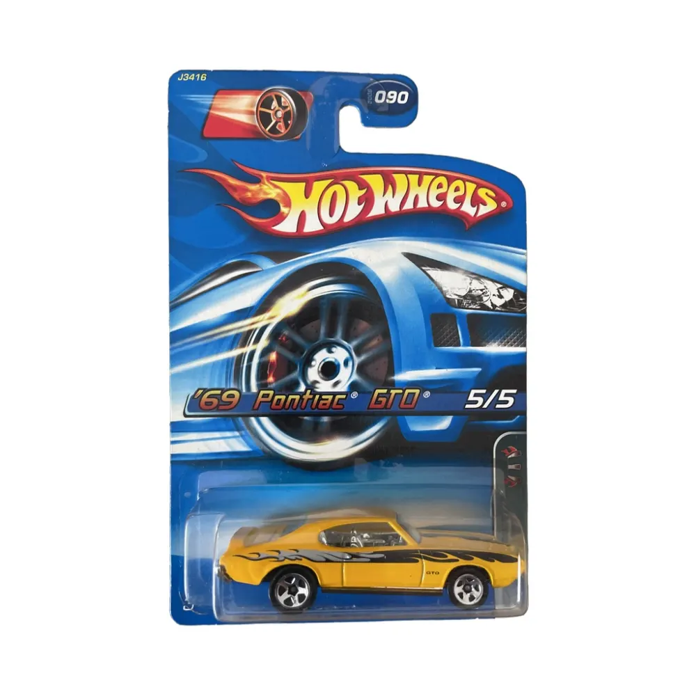 '69 Pontiac GTO — J3416 — Yellow