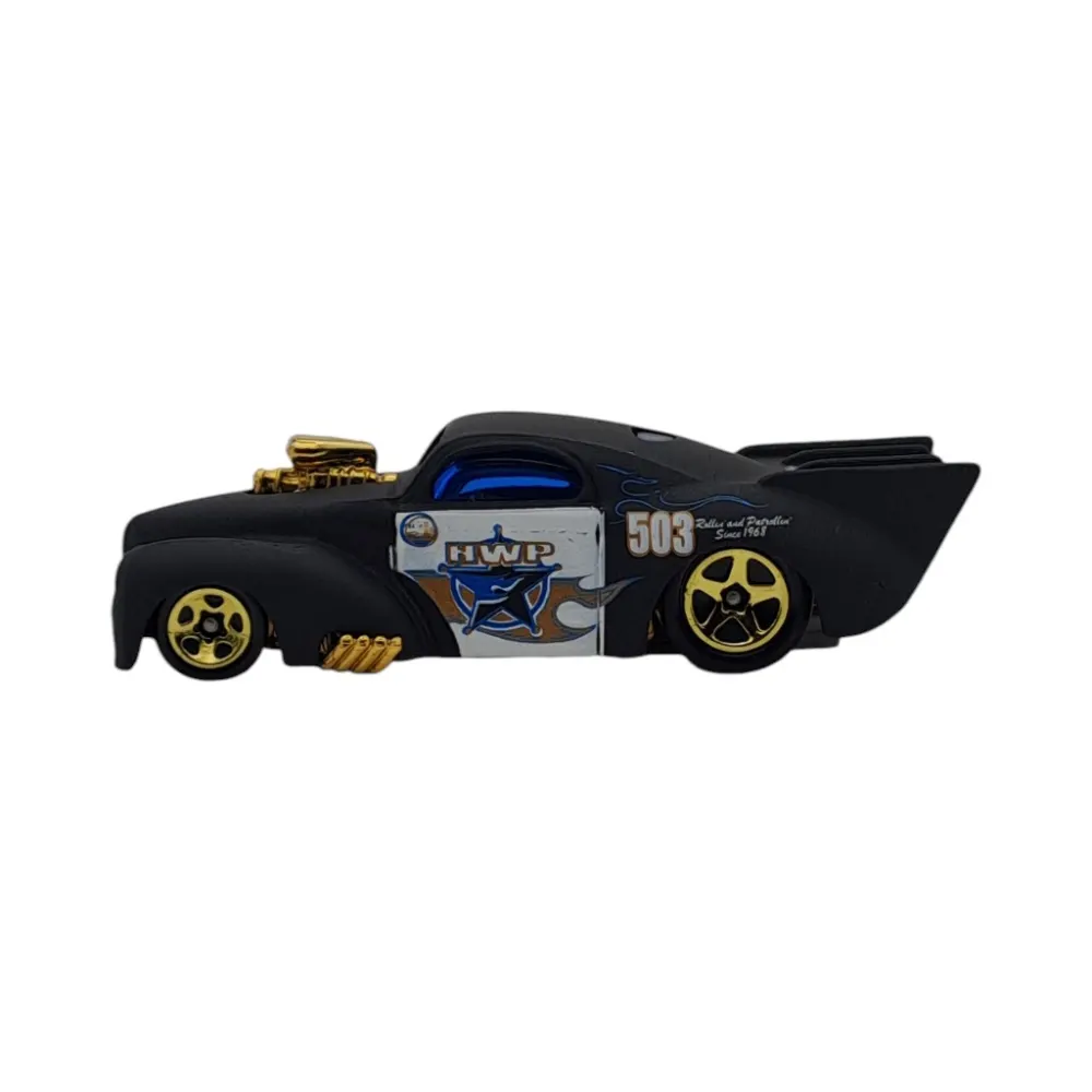 1941 WILLYS COUPE — J7998 — Flat Black — imagem 3
