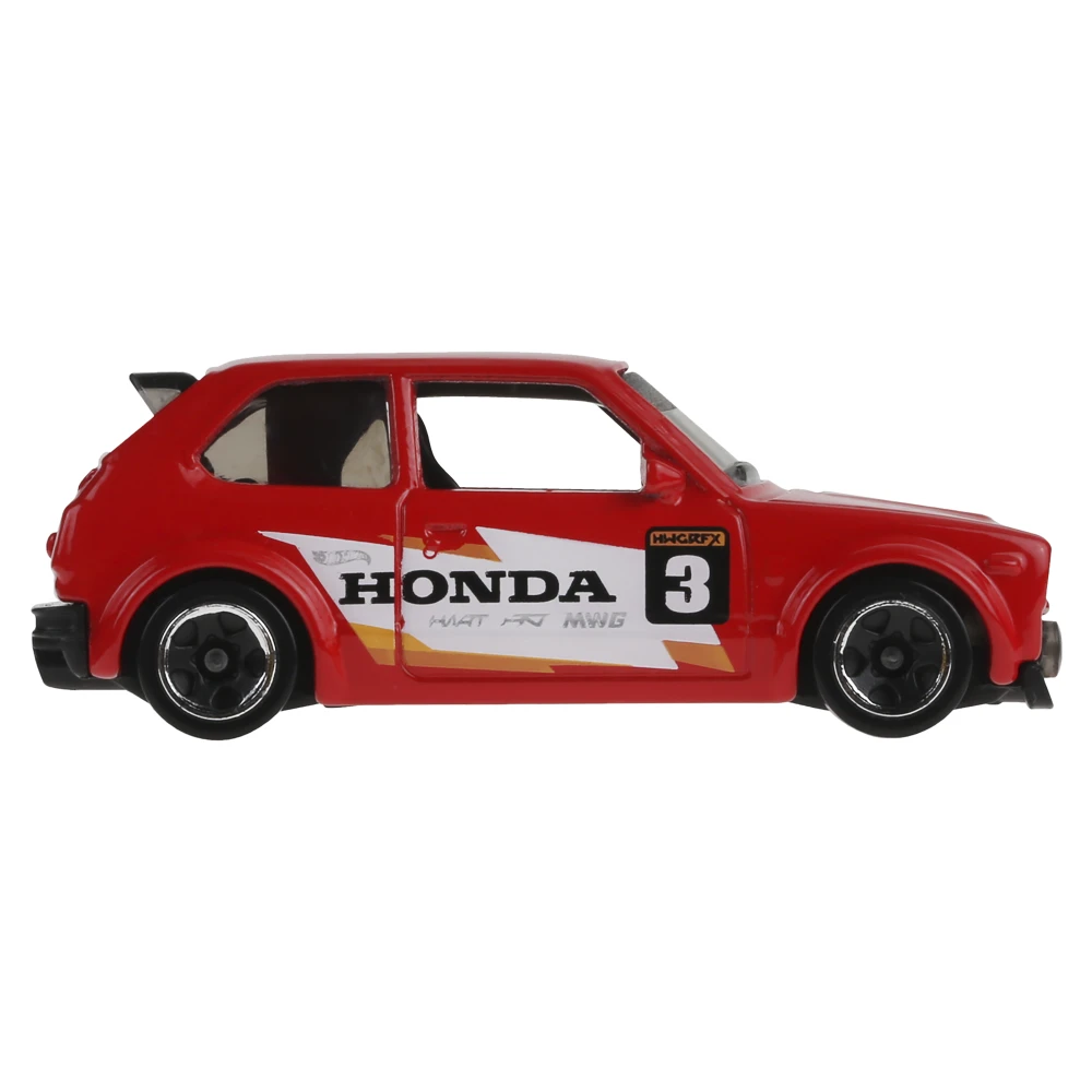 '73 HONDA CIVIC CUSTOM — JBB42 — Red — imagem 4