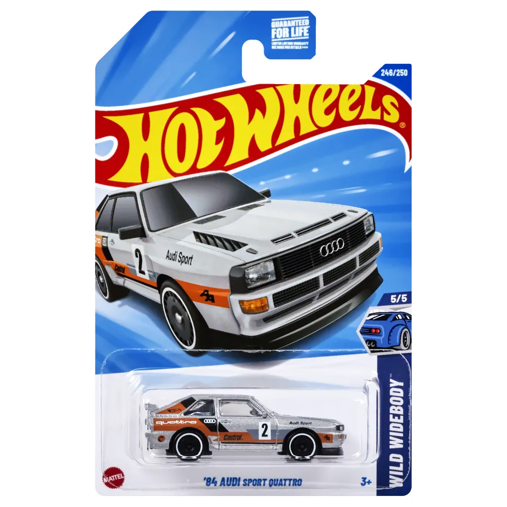 '84 AUDI SPORT QUATTRO — JBC33 — Silver — imagem 2