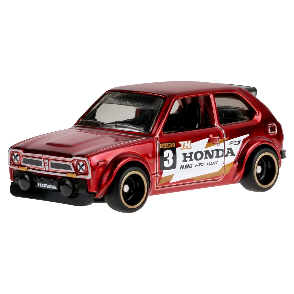 '73 HONDA CIVIC CUSTOM — JBC46 — Red