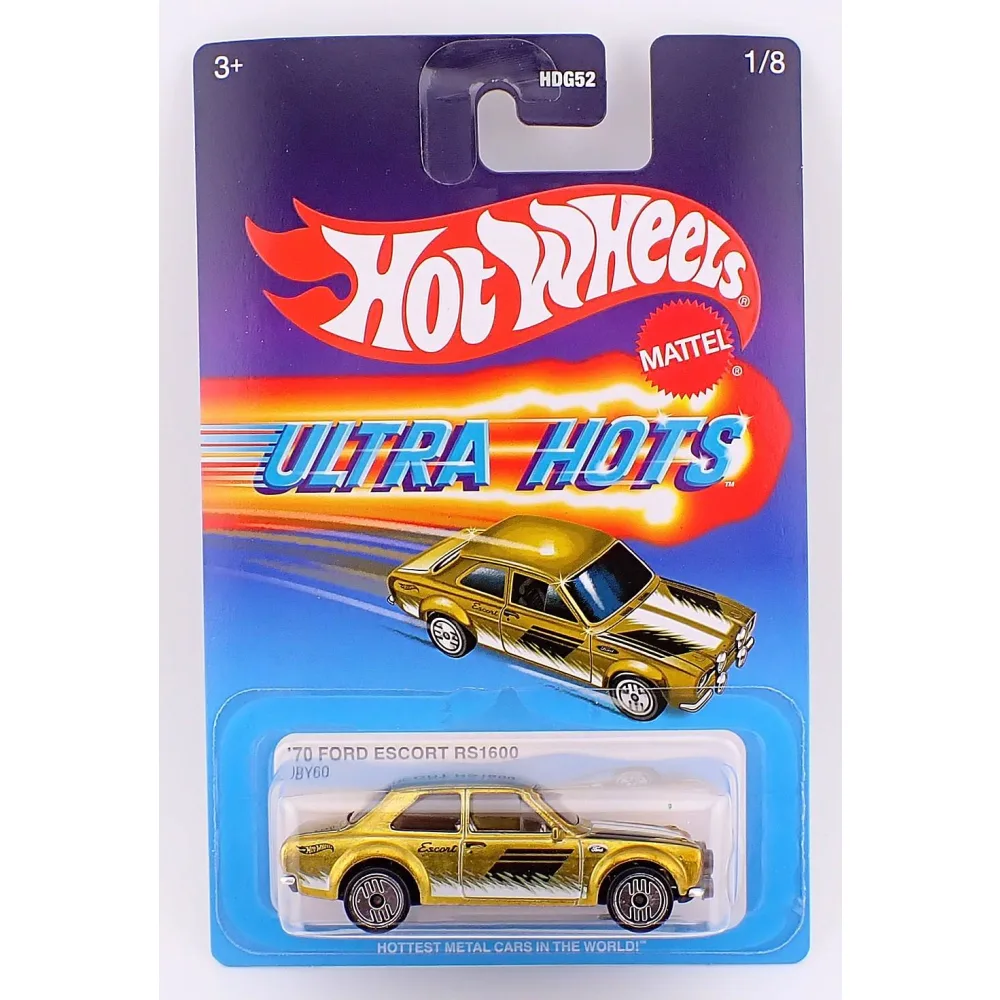 '70 Ford Escort RS1600 — JBY60 — Gold