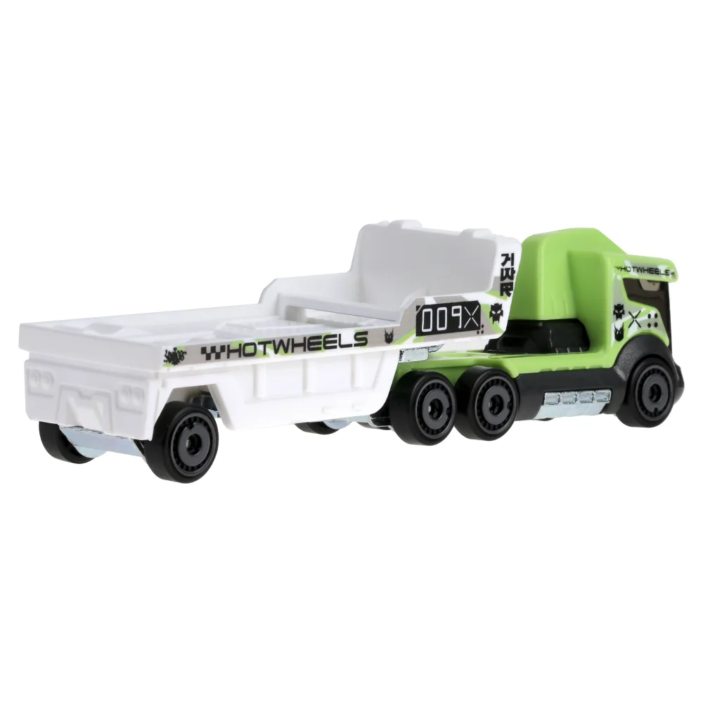 Racing Convoy — JCM67 — Lime Green w/ White Trailer — imagem 2