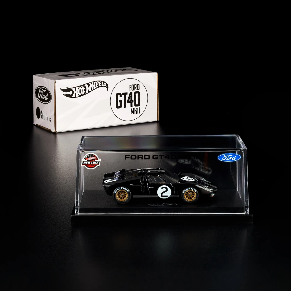 Ford GT40 MKII — JCP28 — Spectraflame True Black — imagem 2