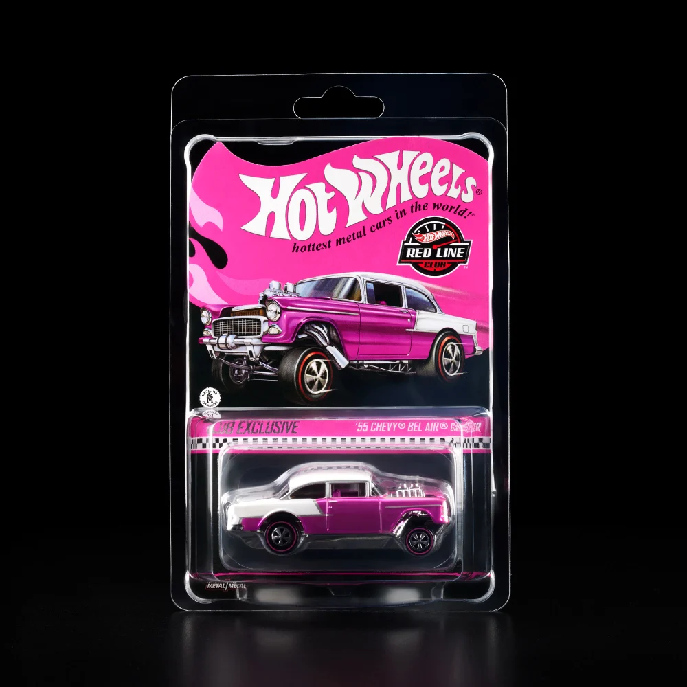 '55 Chevy Bel Air Gasser — JCP37 — Pink — imagem 8