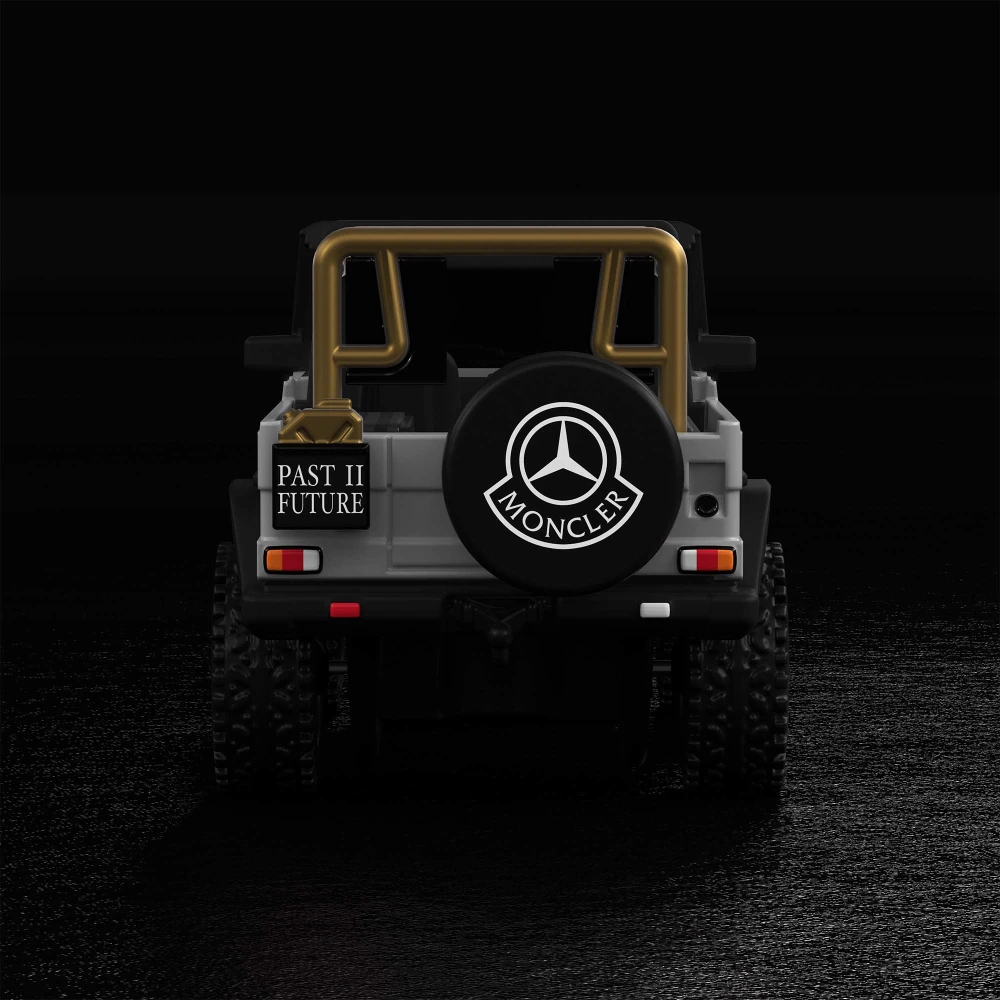 Mercedes-Benz G-Class Past II Future x Nigo — JGK31 — Gray and Green — imagem 3
