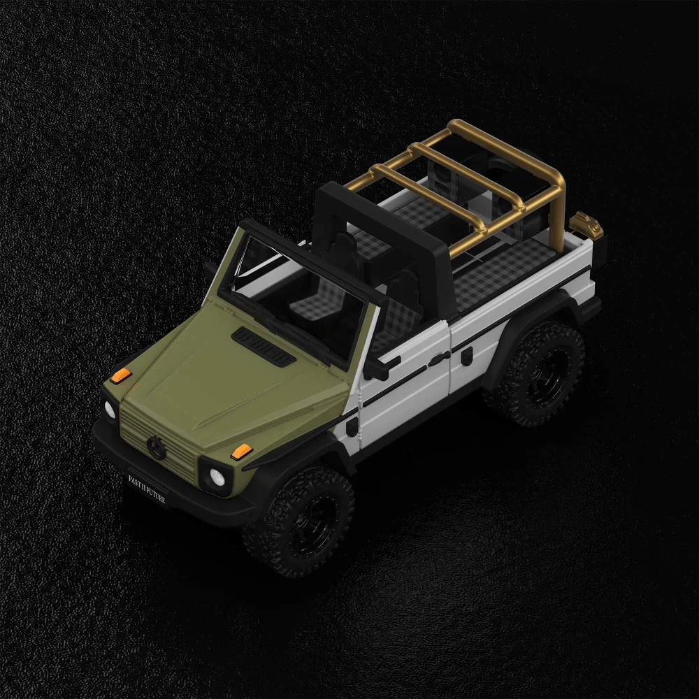 Mercedes-Benz G-Class Past II Future x Nigo — JGK31 — Gray and Green — imagem 7