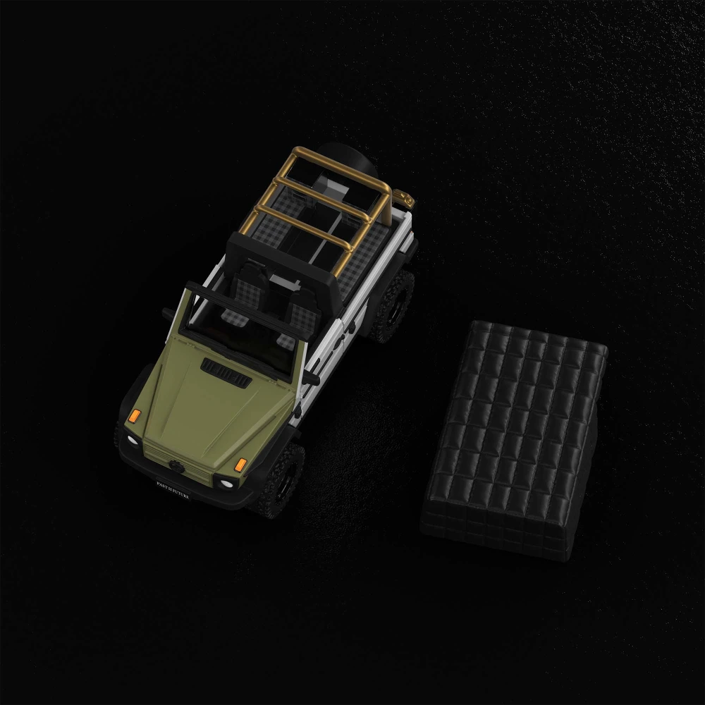 Mercedes-Benz G-Class Past II Future x Nigo — JGK31 — Gray and Green — imagem 8