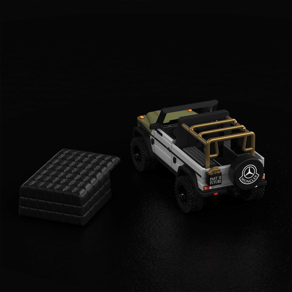 Mercedes-Benz G-Class Past II Future x Nigo — JGK31 — Gray and Green — imagem 9