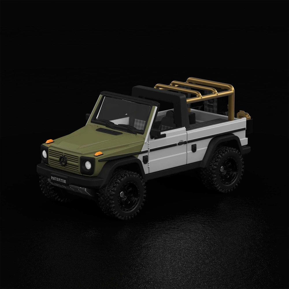 Mercedes-Benz G-Class Past II Future x Nigo — JGK31 — Gray and Green — imagem 12