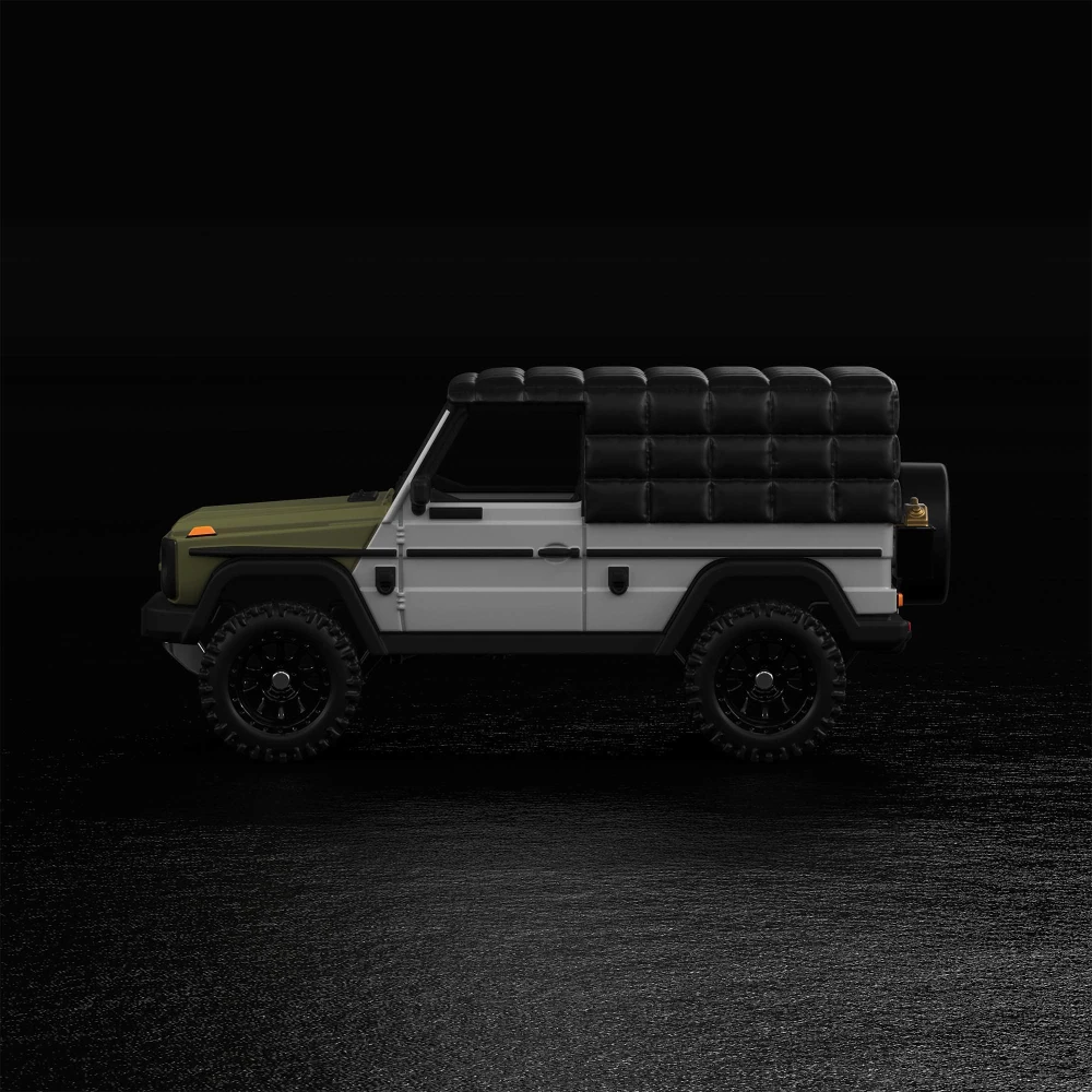 Mercedes-Benz G-Class Past II Future x Nigo — JGK31 — Gray and Green — imagem 14