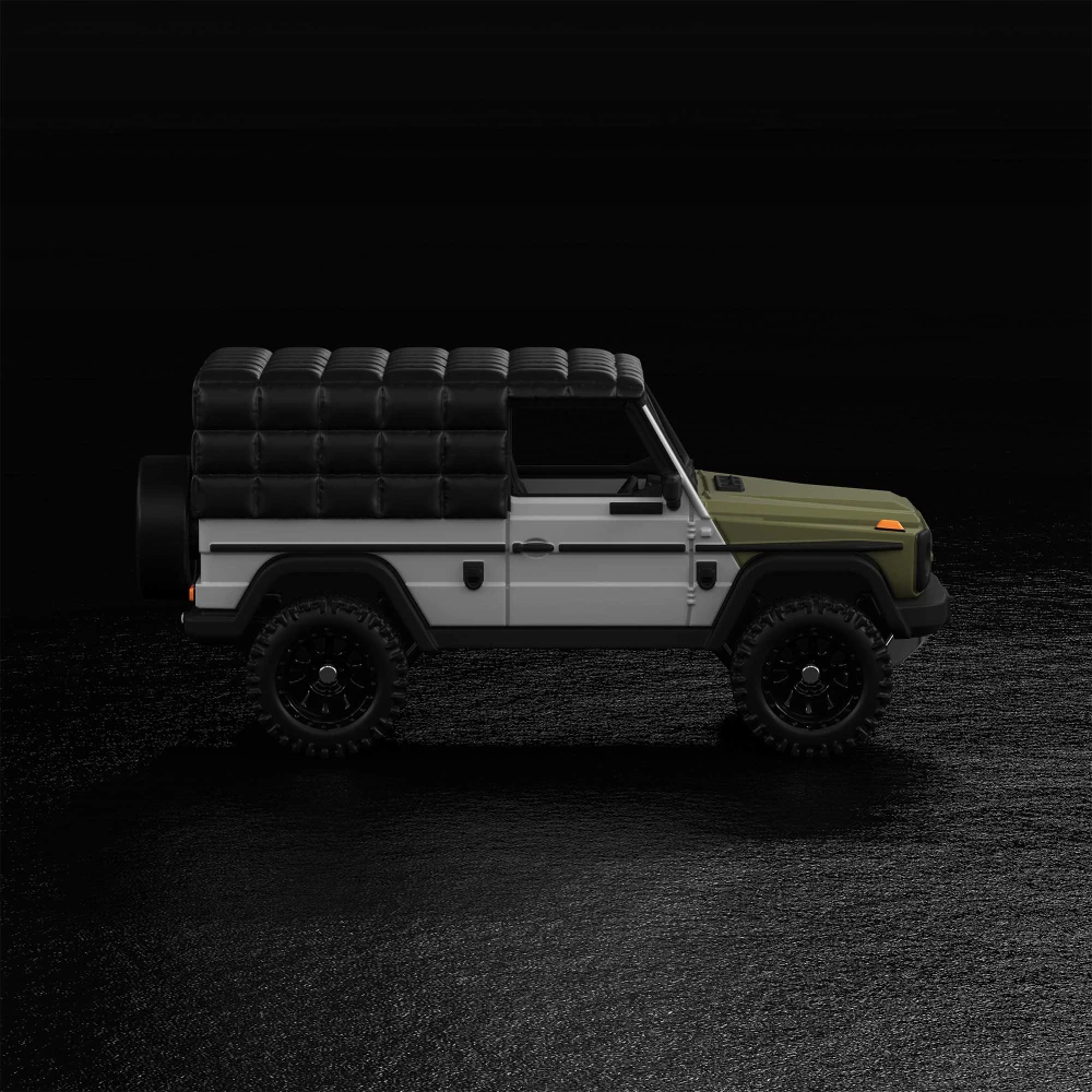 Mercedes-Benz G-Class Past II Future x Nigo — JGK31 — Gray and Green — imagem 15