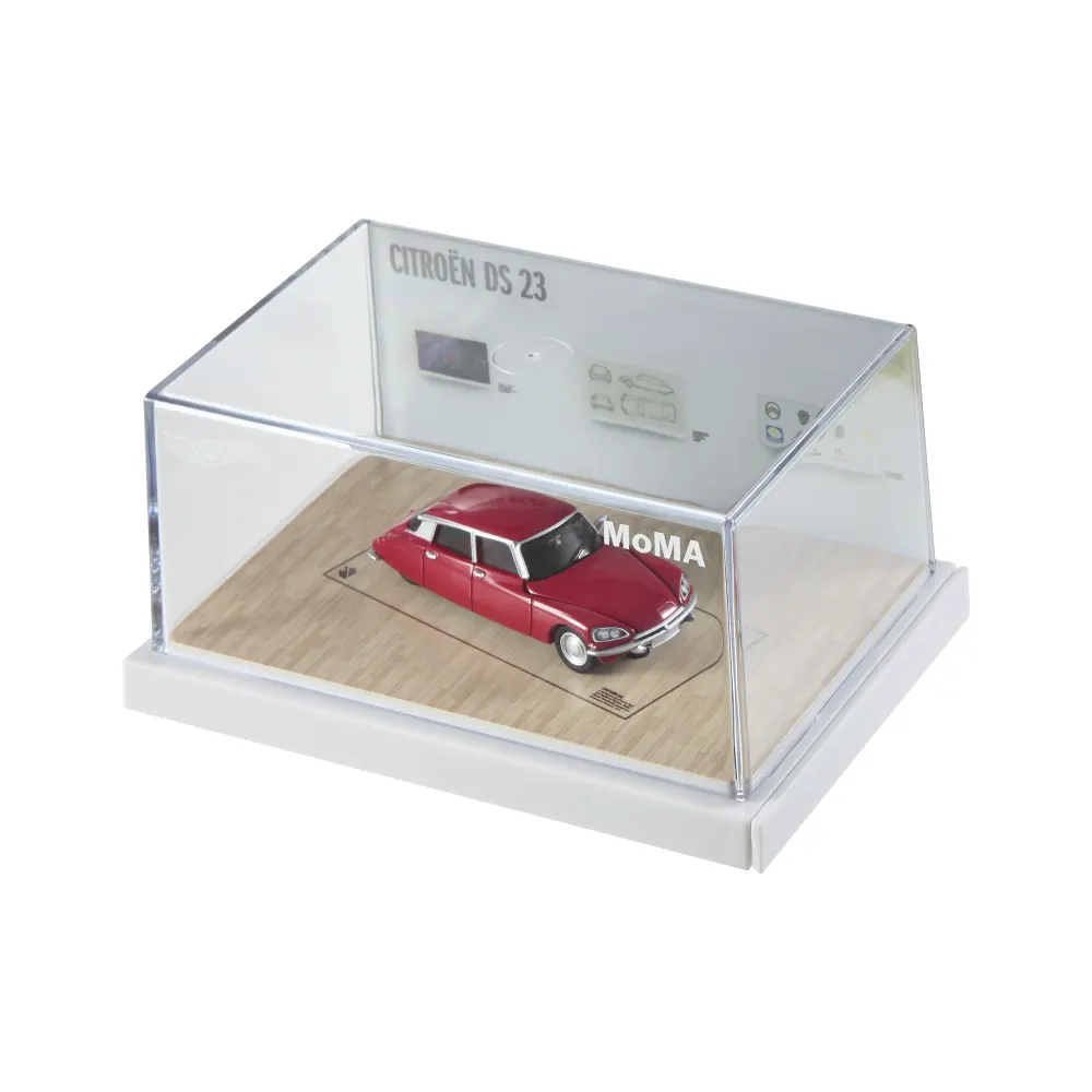 Hot Wheels x MoMA Citroën DS 23 Sedan — JGL48 — Dark red (Rouge Massena) — imagem 2