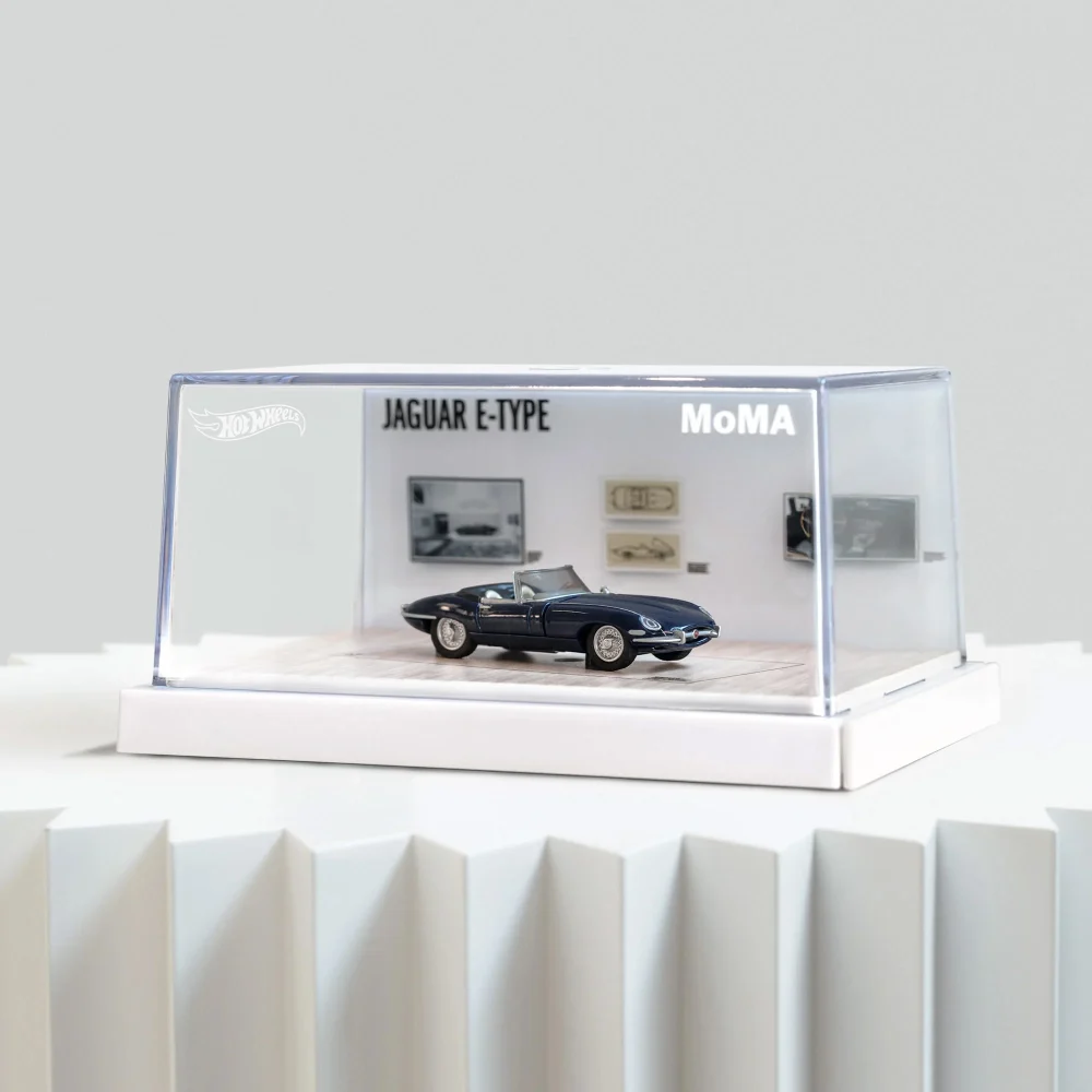 Hot Wheels x MoMA Jaguar E-Type Roadster JGL49