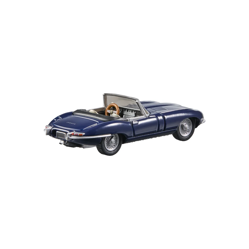 Hot Wheels x MoMA Jaguar E-Type Roadster — JGL49 — Opalescent Dark Blue — imagem 11
