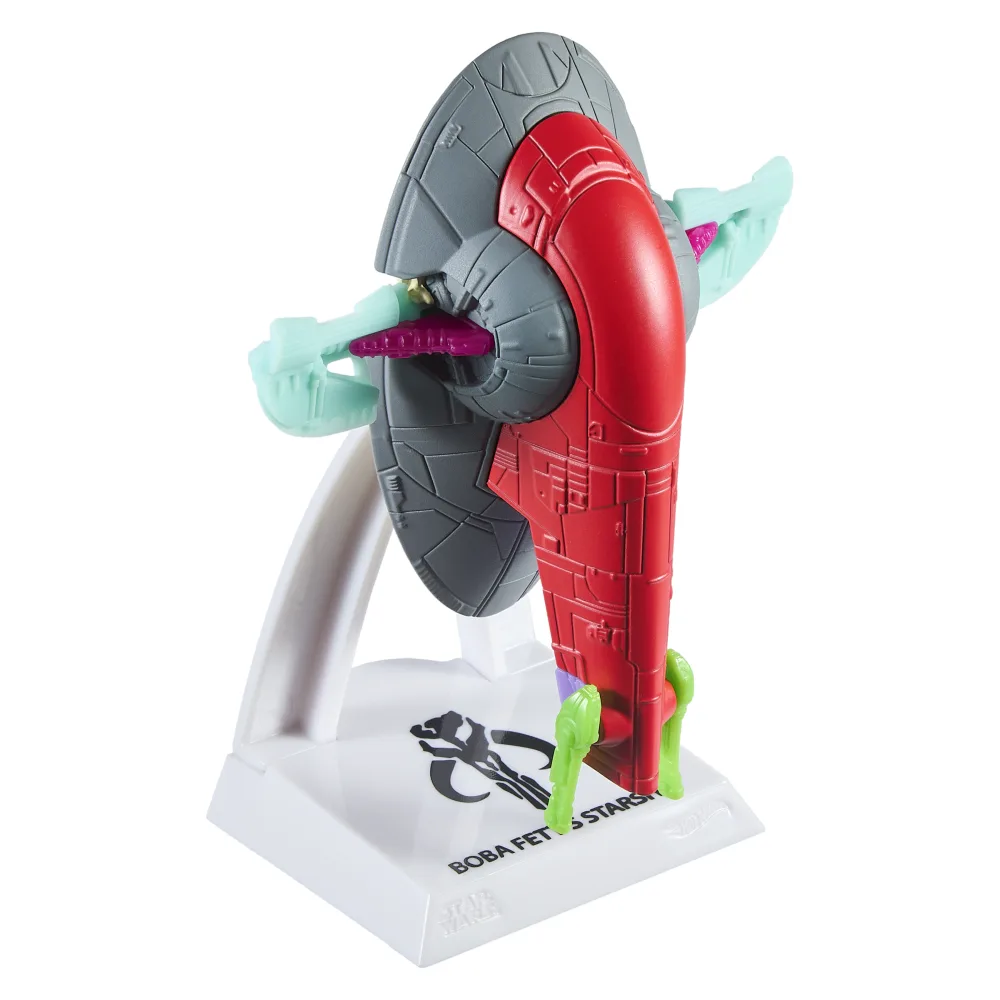 Boba Fett's Starship — JHW13 — Red & Dark Gray — imagem 6