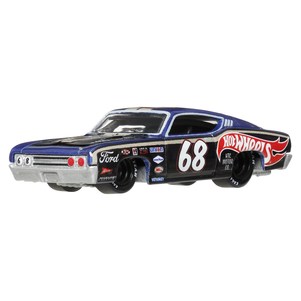 '69 Ford Torino Talladega — JHW28 — Metalflake Black