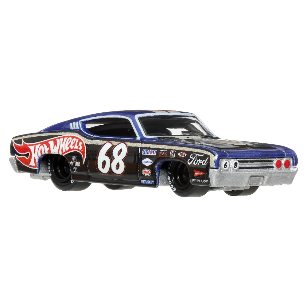 '69 Ford Torino Talladega — JHW28 — Metalflake Black — imagem 6