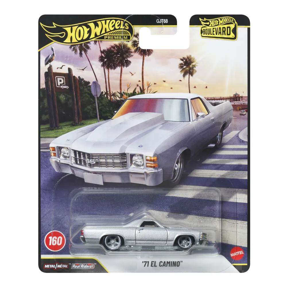 '71 El Camino — JHW38 — Metalflake Silver — imagem 2