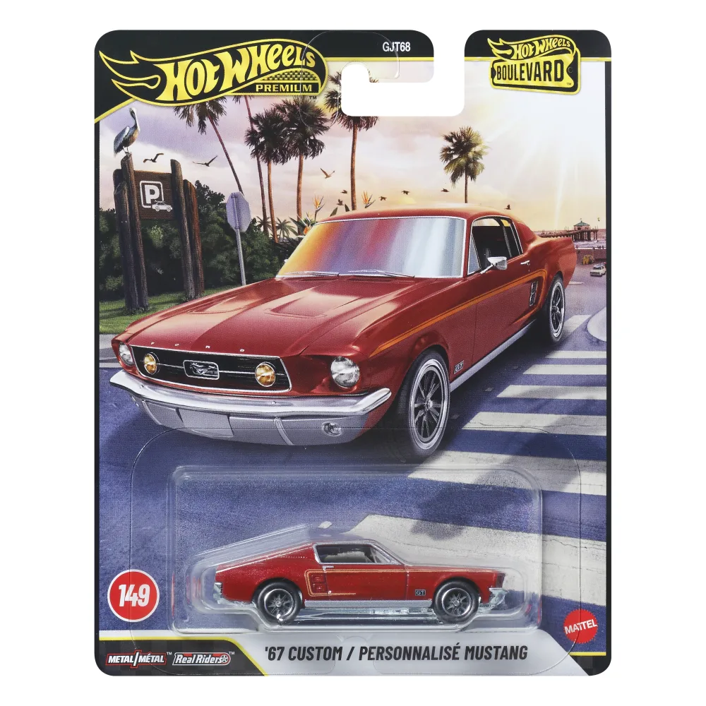 '67 Custom Mustang — JHW40 — Gloss Dark Red — imagem 2