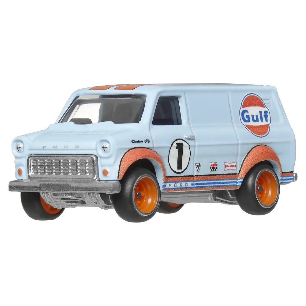 Ford Transit Supervan — JHW43 — Gulf Racing Blue