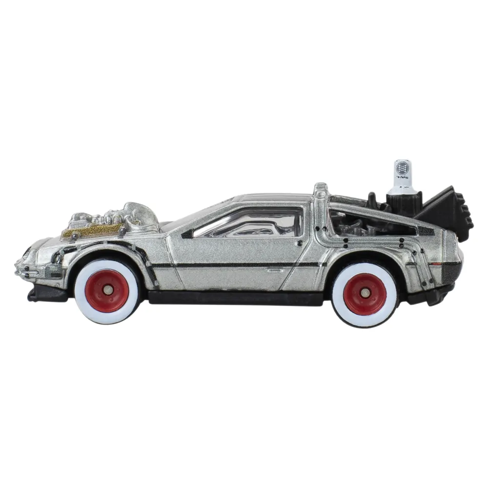 Back to the Future Time Machine - 1955 — JHW94 — Polished Silver — imagem 4