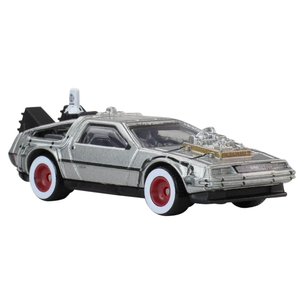 Back to the Future Time Machine - 1955 — JHW94 — Polished Silver — imagem 6