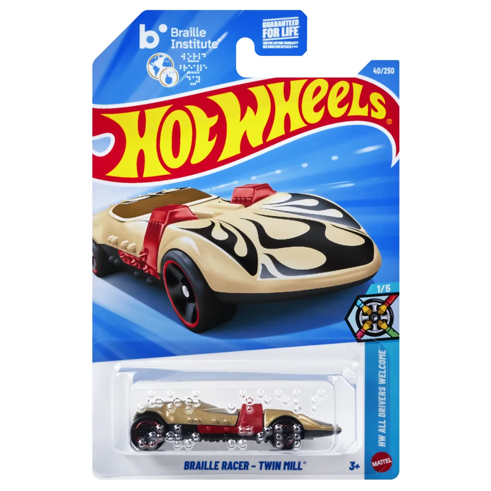BRAILLE RACER – TWIN MILL — JJJ11 — Gold — imagem 2