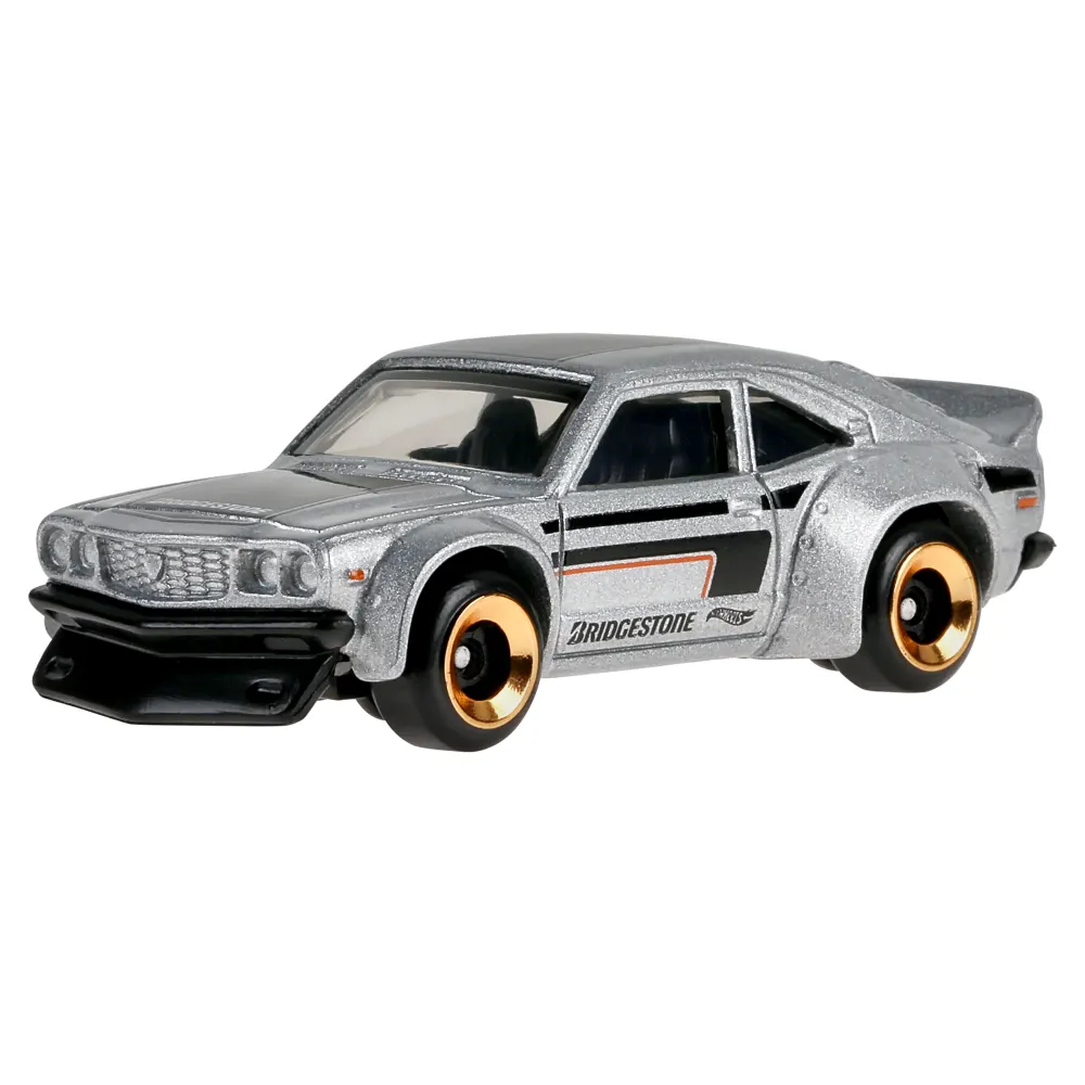 Mazda RX-3 — JJJ82 — Anodized Silver