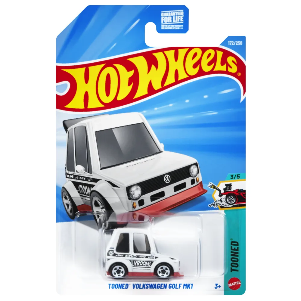 Tooned Volkswagen Golf Mk1 — JJK16 — Gloss White — imagem 2