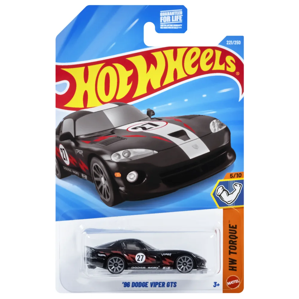 '96 Dodge Viper GTS — JJK50 — Gloss Black — imagem 2