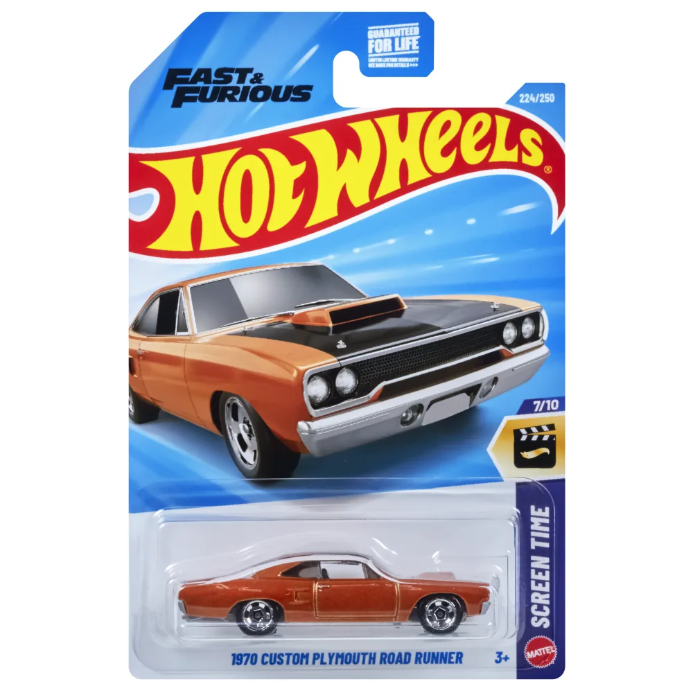 1970 Custom Plymouth Road Runner — JJK52 — Metalflake Hemi Orange — imagem 2