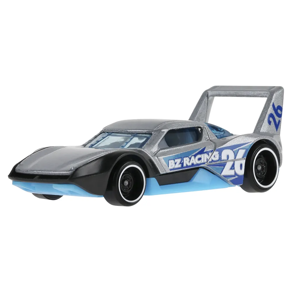 HIGH-TAIL CHASER — JJK92 — Metalflake Silver