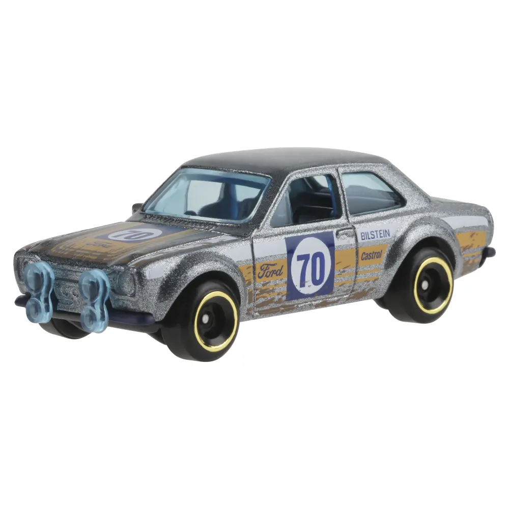 '70 Ford Escort RS1600 — JJL58 — Metalflake Silver