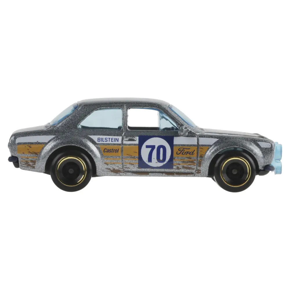 '70 Ford Escort RS1600 — JJL58 — Metalflake Silver — imagem 4
