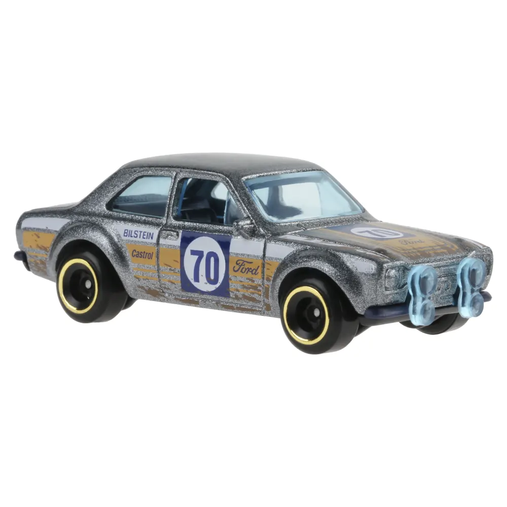'70 Ford Escort RS1600 — JJL58 — Metalflake Silver — imagem 5